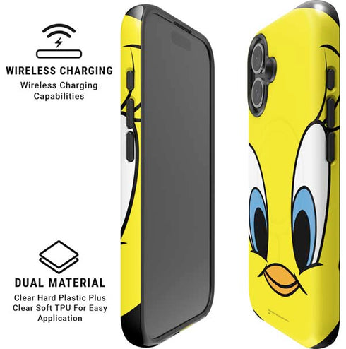 Looney Tunes Tweety Bird iPhone 16 Magsafe Impact Case