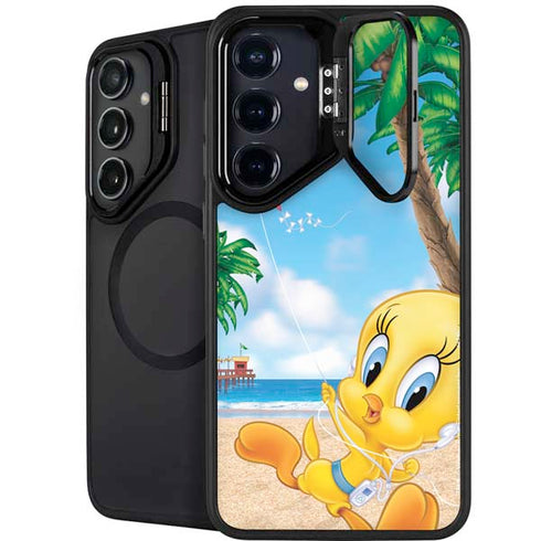 Looney Tunes Tweety Bird Ipod Galaxy S24 Plus Kickstand Case