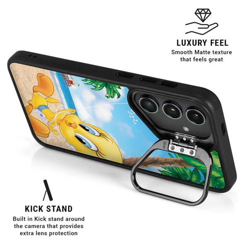 Looney Tunes Tweety Bird Ipod Galaxy S24 Plus Kickstand Case