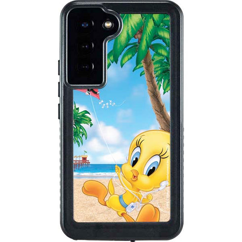 Looney Tunes Tweety Bird Ipod Galaxy S24 Plus Waterproof Case