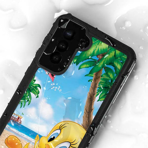 Looney Tunes Tweety Bird Ipod Galaxy S24 Plus Waterproof Case