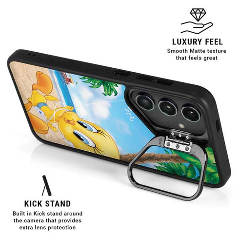 Looney Tunes Tweety Bird Ipod Galaxy S25 Ultra Kickstand Case
