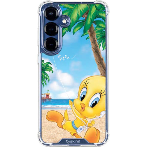 Looney Tunes Tweety Bird Ipod Galaxy S25 FE Clear Case