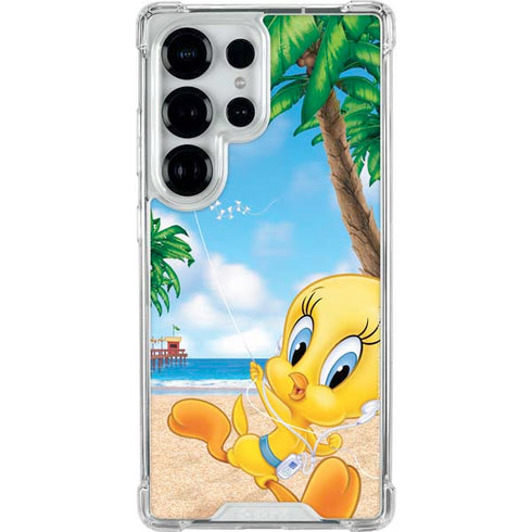 Looney Tunes Tweety Bird Ipod Galaxy S25 Ultra Clear Case