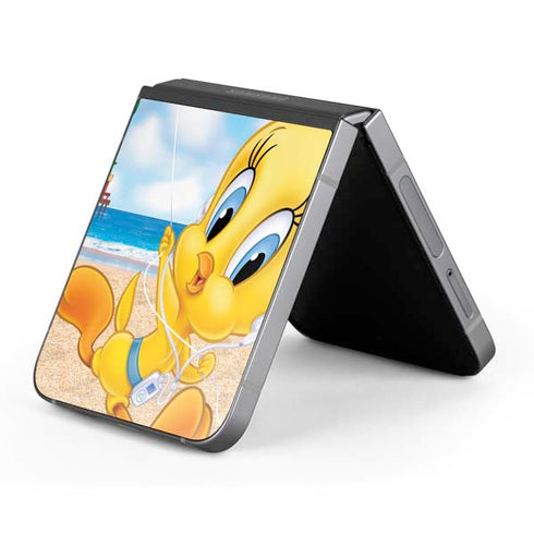 Looney Tunes Tweety Bird Ipod Galaxy Z Flip6 Skin