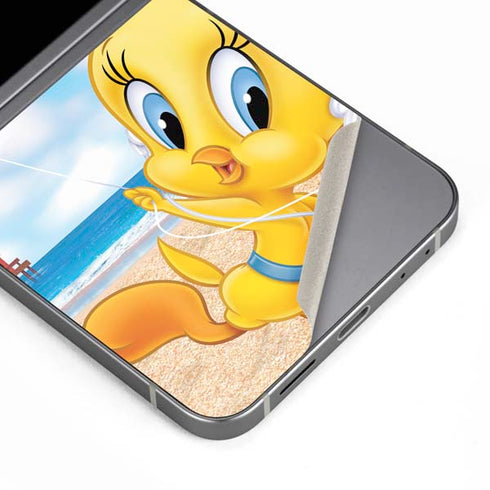 Looney Tunes Tweety Bird Ipod Galaxy Z Flip6 Skin