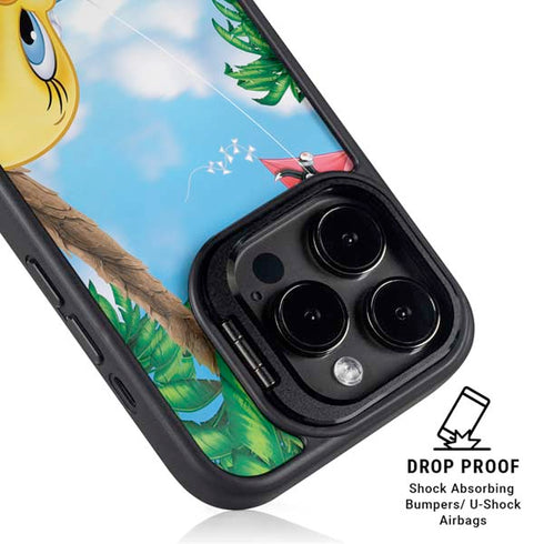 Looney Tunes Tweety Bird Ipod iPhone 15 Pro Max Kickstand Case