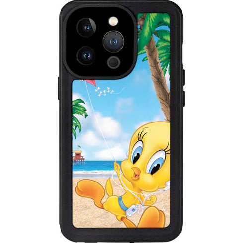 Looney Tunes Tweety Bird Ipod iPhone 15 Pro Waterproof Case