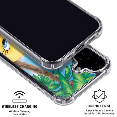 Looney Tunes Tweety Bird Ipod iPhone 16 Clear Case