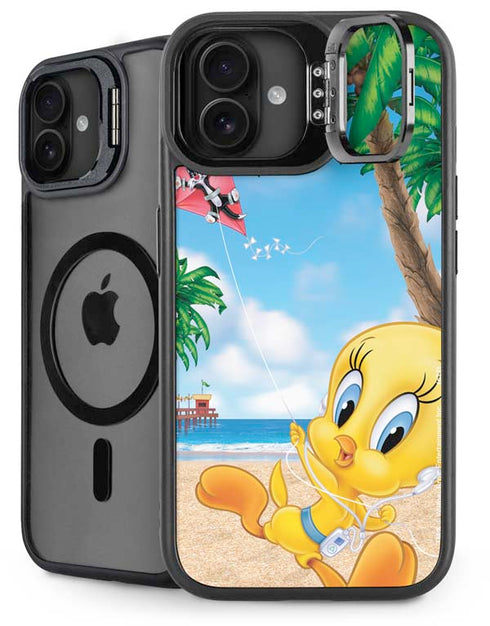 Looney Tunes Tweety Bird Ipod iPhone 16 Plus Kickstand Case