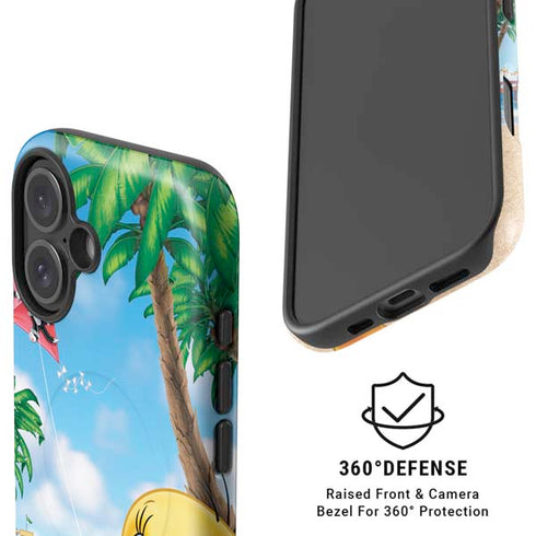 Looney Tunes Tweety Bird Ipod iPhone 16 Plus Magsafe Impact Case
