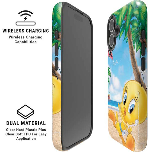 Looney Tunes Tweety Bird Ipod iPhone 16 Plus Magsafe Impact Case
