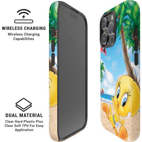 Looney Tunes Tweety Bird Ipod iPhone 16 Pro Max Magsafe Impact Case