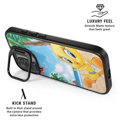 Looney Tunes Tweety Bird Ipod iPhone 17 Kickstand Case