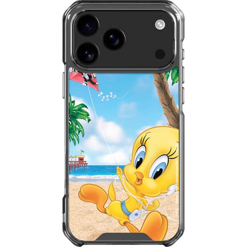 Looney Tunes Tweety Bird Ipod iPhone 17 Pro Max Clear Case