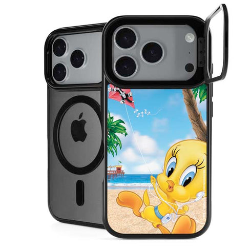 Looney Tunes Tweety Bird Ipod iPhone 17 Pro Max Kickstand Case