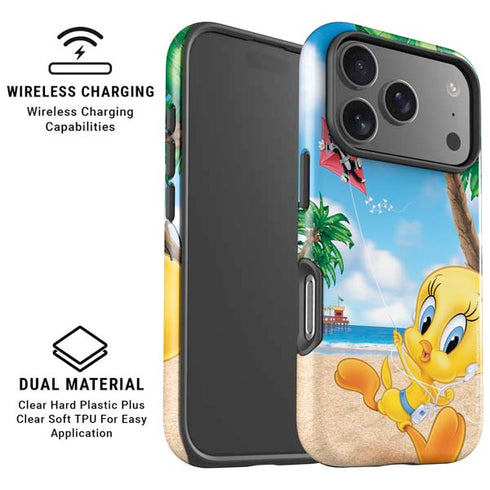 Looney Tunes Tweety Bird Ipod iPhone 17 Pro Max Magsafe Impact Case