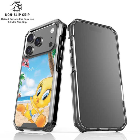 Looney Tunes Tweety Bird Ipod iPhone 18 Pro Clear Case