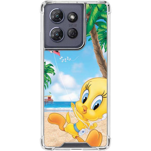 Looney Tunes Tweety Bird Ipod Moto G Play 5G (2025) Clear Case