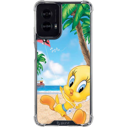 Looney Tunes Tweety Bird Ipod Moto G Power 5G (2024) Clear Case