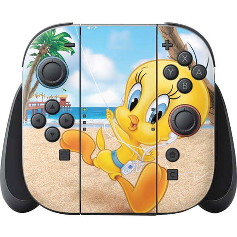 Looney Tunes Tweety Bird Ipod Nintendo Switch 2 (2025) Joy-Con Controller Skin