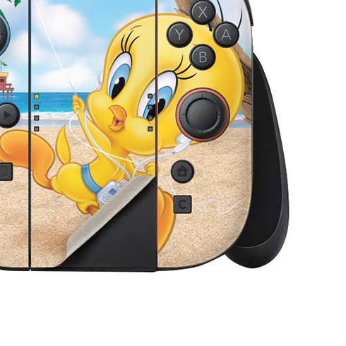 Looney Tunes Tweety Bird Ipod Nintendo Switch 2 (2025) Joy-Con Controller Skin