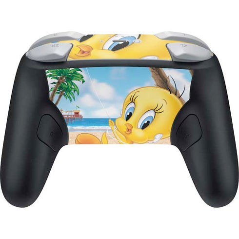 Looney Tunes Tweety Bird Ipod Nintendo Switch 2 (2025) Pro Controller Skin