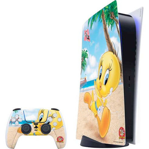 Looney Tunes Tweety Bird Ipod PlayStation PS5 Skins