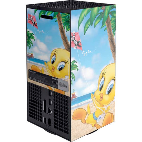 Looney Tunes Tweety Bird Ipod XBox Series X Digital Edition Console Skin