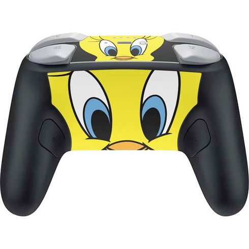 Looney Tunes Tweety Bird Nintendo Switch 2 (2025) Pro Controller Skin
