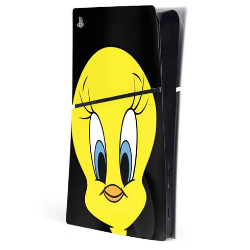 Looney Tunes Tweety Bird PS5 Slim Digital Edition Console Skin