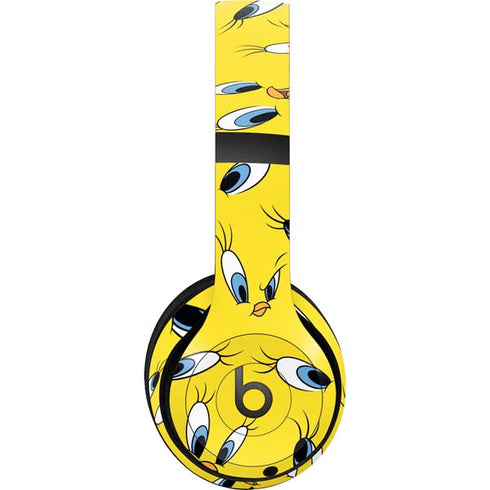 Looney Tunes Tweety Bird Super Sized Pattern Beats Studio Pro Wireless Headphones Skin