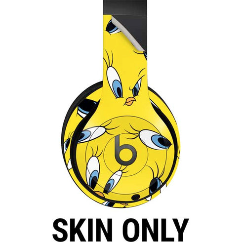 Looney Tunes Tweety Bird Super Sized Pattern Beats Studio Pro Wireless Headphones Skin