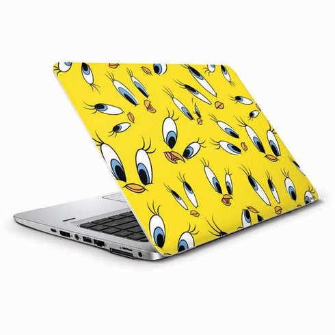 Looney Tunes Tweety Bird Super Sized Pattern HP Elitebook Skin