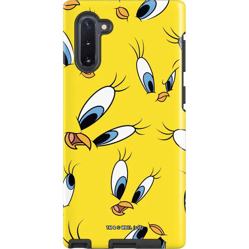 Looney Tunes Tweety Bird Super Sized Pattern Galaxy Cases