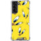 Looney Tunes Tweety Bird Super Sized Pattern Galaxy S22 Clear Case