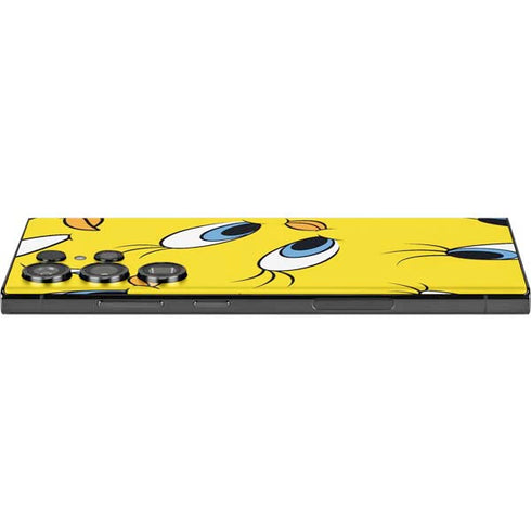 Looney Tunes Tweety Bird Super Sized Pattern Galaxy Skins