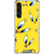 Looney Tunes Tweety Bird Super Sized Pattern Galaxy S24 FE Clear Case