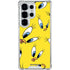 Looney Tunes Tweety Bird Super Sized Pattern Galaxy S25 Ultra Clear Case