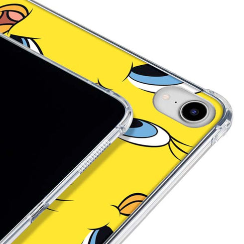 Looney Tunes Tweety Bird Super Sized Pattern iPad 11th Gen (2025) Clear Case