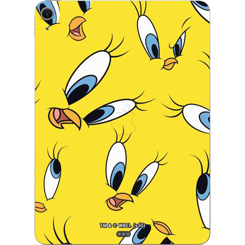 Looney Tunes Tweety Bird Super Sized Pattern Apple iPad Air Skin