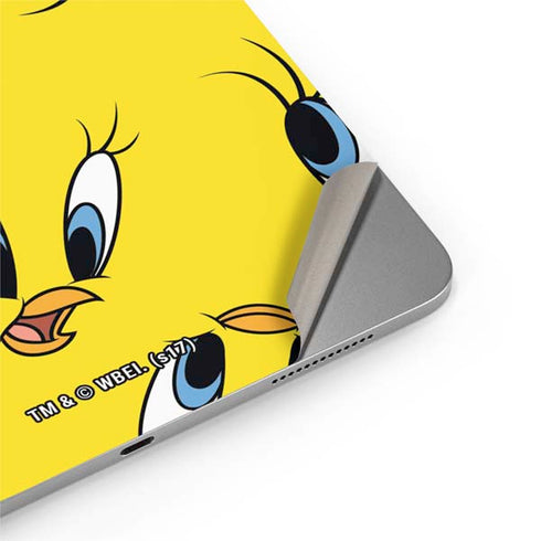 Looney Tunes Tweety Bird Super Sized Pattern Apple iPad Air Skin