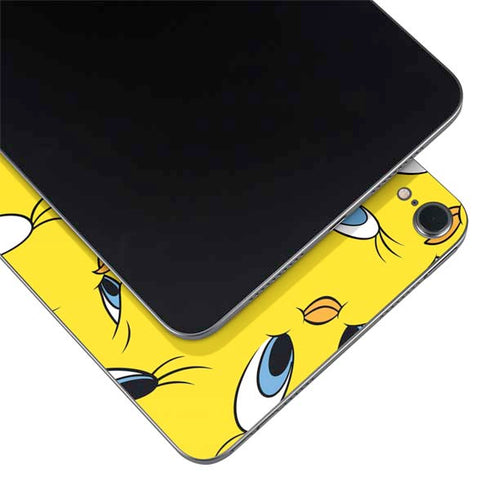 Looney Tunes Tweety Bird Super Sized Pattern Apple iPad Mini Skin
