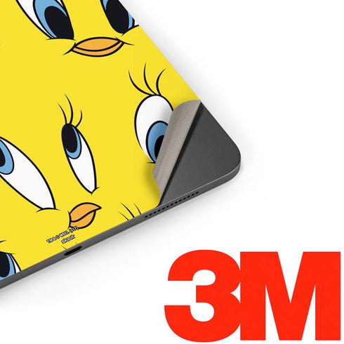 Looney Tunes Tweety Bird Super Sized Pattern Apple iPad Pro Skin