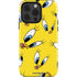 Looney Tunes Tweety Bird Super Sized Pattern iPhone 15 Pro Impact Case