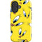 Looney Tunes Tweety Bird Super Sized Pattern iPhone 16 Plus Impact Case