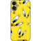 Looney Tunes Tweety Bird Super Sized Pattern iPhone 16 Plus Skin