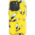 Looney Tunes Tweety Bird Super Sized Pattern iPhone 16 Pro Magsafe Impact Case