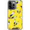 Looney Tunes Tweety Bird Super Sized Pattern iPhone 16 Pro Max Clear Case