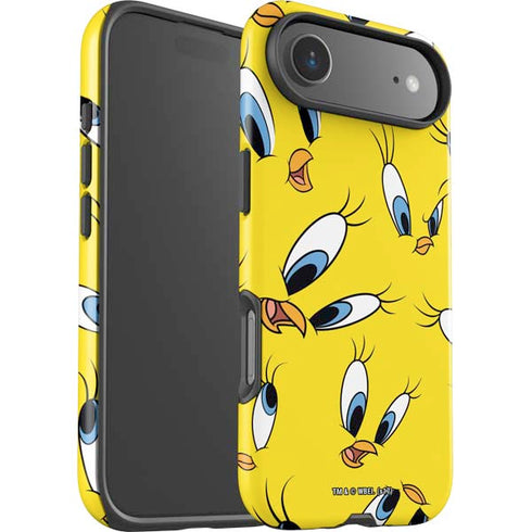 Looney Tunes Tweety Bird Super Sized Pattern iPhone 17 Air Impact Case